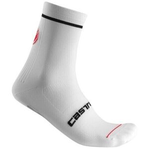Castelli Entrata 13 Sock White L/XL Cyklo ponožky