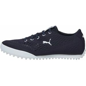 Puma Monolite Fusion Slip/On Womens Golf Shoes Navy Blazer/Puma White 8