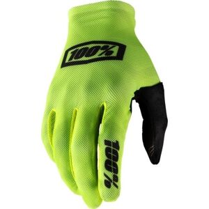 100% CELIUM Gloves Fluo Yellow/Black SM