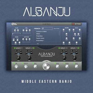 New Nation Albanju - Middle Eastern Banjo (Digitálny produkt)