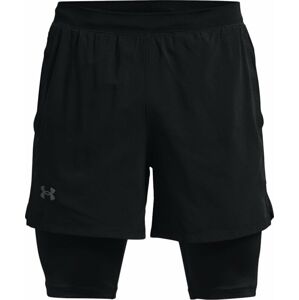 Under Armour Men's UA Launch 5'' 2-in-1 Shorts Black/Reflective 2XL