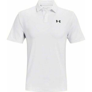 Under Armour UA T2G Mens Polo White/Pitch Gray S