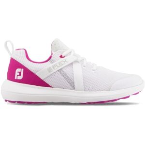 Footjoy Flex Womens Golf Shoes White/Fuchsia US 6,5