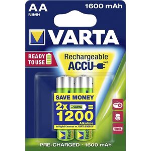 Varta HR06 Accu 1600mAh R2U 2xAA AA batérie