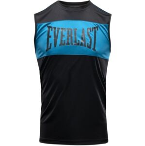Everlast Jab Black/Blue S Fitness tričko
