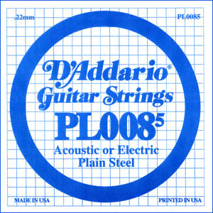 D'Addario PL 0085 Samostatná struna pre gitaru