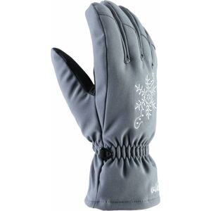 Viking Aliana Gloves Dark Grey 6 Lyžiarske rukavice