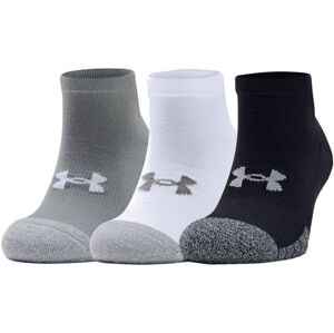 Under Armour Heatgear Ponožky White/Grey/Black