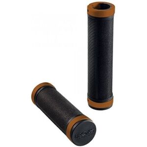 Brooks Cambium Rubber Grips 100/130mm Black/Orange
