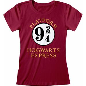 Harry Potter Tričko Hogwarts Express Červená M
