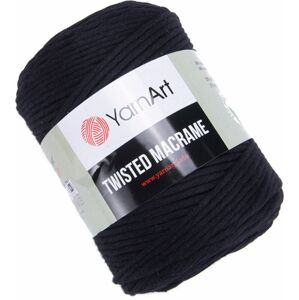 Yarn Art Twisted Macrame 3 mm 750 Black