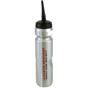 Sherwood Bottle with Drinking Straw 1L Silver