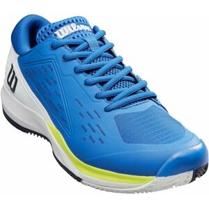 Wilson Rush Pro Ace Clay Mens Tennis Shoe Lapis Blue /White/Safety Yellow 45 1/3