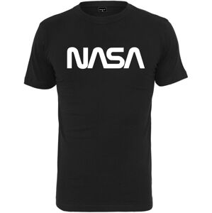 NASA Tričko Worm Black S