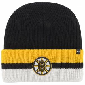 Boston Bruins Split Cuff Knit Black Hokejová čiapka