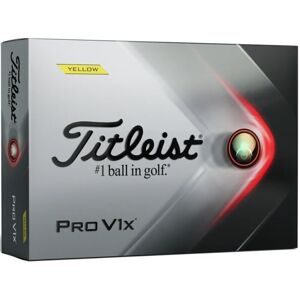 Titleist Pro V1x 2021 Golf Balls Yellow