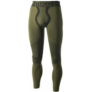 Mico Long Tight Mens Base Layer Pants Warm Control Forest Green IV
