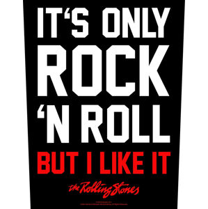 The Rolling Stones It's Only Rock 'N' Roll Nášivka Čierna