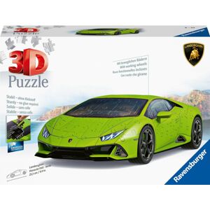 Ravensburger 3D Puzzle Lamborghini Huracan Evo zelené 108 dielov