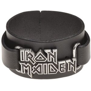Iron Maiden Logo Náramok Čierna