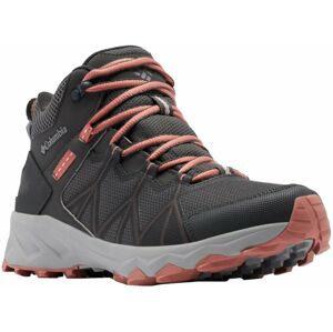 Columbia Dámske outdoorové topánky Women's Peakfreak II Mid OutDry Shoe Dark Grey/Dark Coral 41