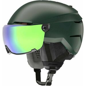 Atomic Savor Visor Stereo Ski Helmet Dark Green S 20/21