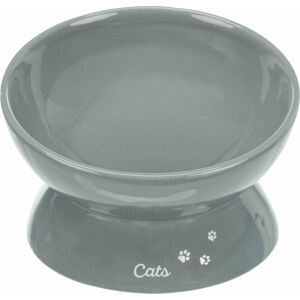 Trixie Ergonomic Ceramic Bowl XXL Miska pre mačky Grey 350 ml 17 cm