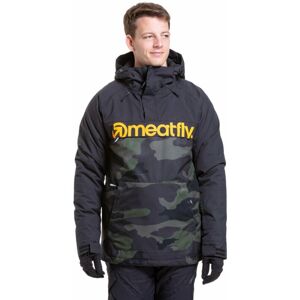 Meatfly Slinger Mens SNB and Ski Jacket Rampage Camo L Lyžiarska bunda