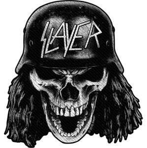 Slayer Wehrmacht Skull Nášivka Čierna