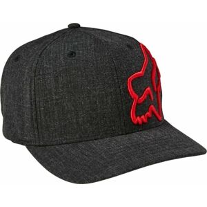 FOX Clouded Flexfit 2.0 Hat Black/Red Šiltovka