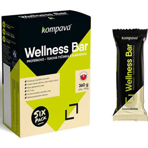 Kompava Sixpack Wellness Bar Čokoláda 60 g