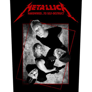 Metallica Hardwired Concrete Nášivka Čierna