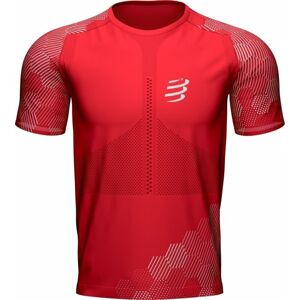 Compressport Racing SS Tshirt M Red/White S