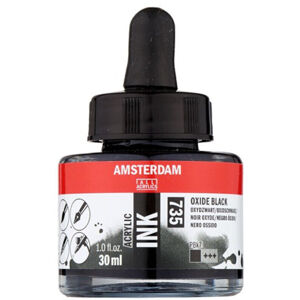 Amsterdam Acrylic Ink 30 ml 735 Oxide Black