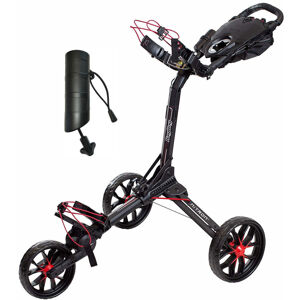 BagBoy Nitron SET Black/Red Manuálny golfový vozík