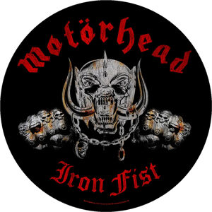 Motörhead Iron Fist Nášivka Červená