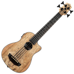 Kala U-Bass Spalted Maple Basové ukulele Natural