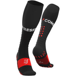 Compressport Full Socks Run Black T1 Bežecké ponožky