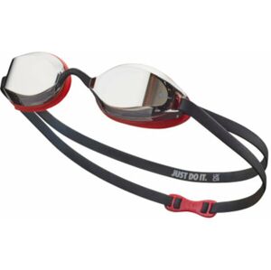 Nike Plavecké okuliare Legacy Mirror Goggles Black Red Black UNI