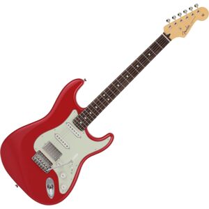 Fender MIJ Hybrid II Stratocaster HSS RW Modena Red