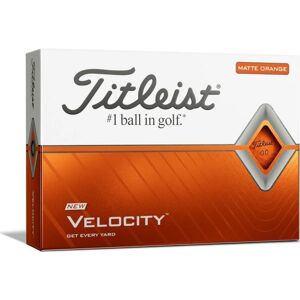 Titleist Velocity Golf Balls Orange 2020