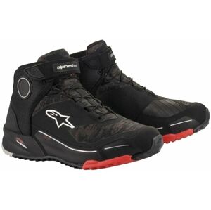 Alpinestars  CR-X Drystar Riding Shoes Black/Camo/Red 45 Topánky