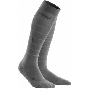 CEP WP502Z Compression Tall Socks Reflective Grey III