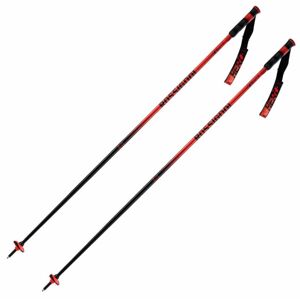 Rossignol Hero SL Ski Poles Black/Red 130 cm Lyžiarske palice