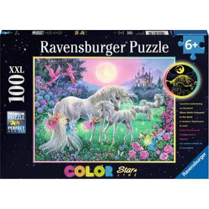 Ravensburger Puzzle Jednorožce v mesačnom svite 100 dielov