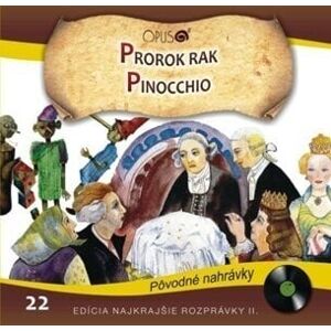 Najkrajšie Rozprávky - Prorok Rak / Pinocchio (CD)
