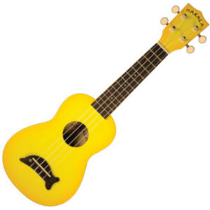 Kala Makala BG Sopránové ukulele Yellow Burst