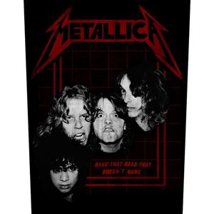Metallica Bang That Head Nášivka Čierna