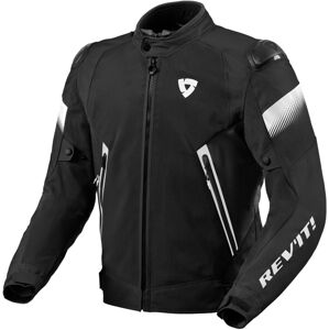 Rev'it! Jacket Control Air H2O Black/White XL Textilná bunda
