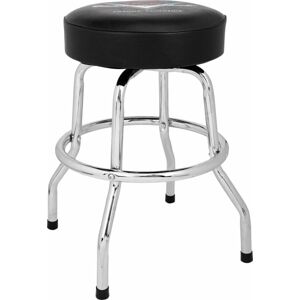 Fender Custom Shop Chevron Logo 24" Barová stolička Čierna Barová stolička